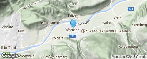 Swarovski – Kristallwelten</strong> mapa