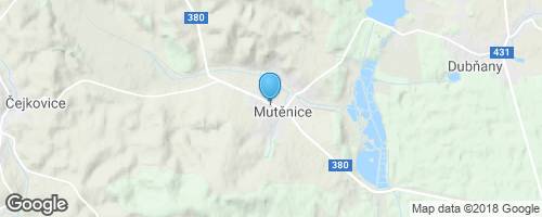 Vinařským srdcem jižní Moravy - Mutěnice</strong> mapa