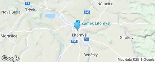 Litomyšl</strong> mapa