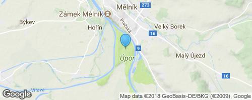Cyklovýlet podél Labe od Mělníka na Starou Boleslav</strong> mapa