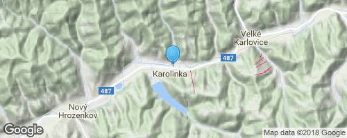 Javorníky : Karolinka-Portáš-Kohútka-N.Hrozenkov-Karolinka</strong> mapa