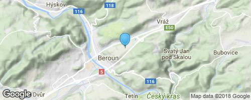 Procházka Královským městem Beroun</strong> mapa