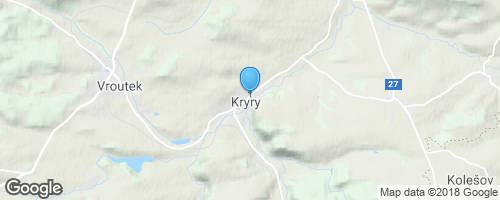 Z města Kryry k Schillerově rozhledně.</strong> mapa