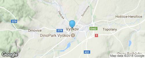 Do vyškovské ZOO, do města a za přítelem</strong> mapa