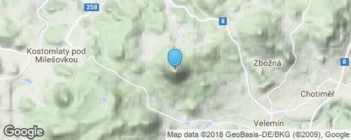 Milešovka po třetí</strong> mapa