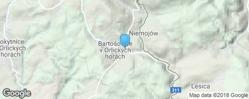 Bartošovice v Orl. h.</strong> mapa