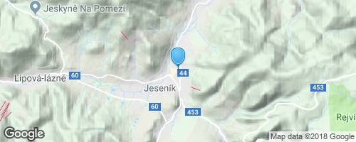 Jeseník - tvrz, Vlastivědné muzeum Jesenicka</strong> mapa