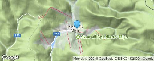 Ledárium ve Špindlerově mlýně - nic pro nelyžaře</strong> mapa