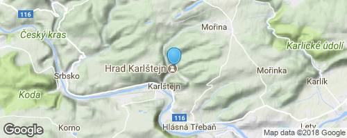 Karlštejn</strong> mapa
