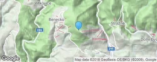 Rozhledna Žalý</strong> mapa