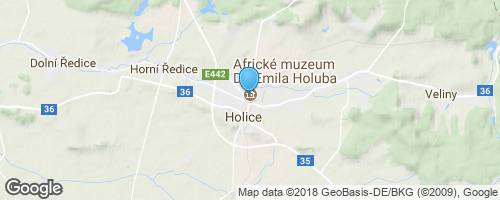 Turistická známka č. 454 - Holice</strong> mapa
