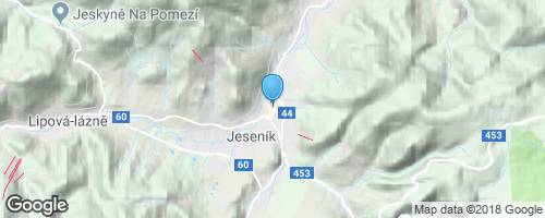 Jeseník - Informační centrum Jesenicka</strong> mapa