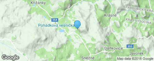 Pohádková vesnička a rybníky Vysočiny</strong> mapa