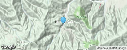 Horní Lomná</strong> mapa
