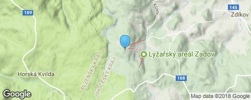 Lyžařský stadion Churáňov</strong> mapa