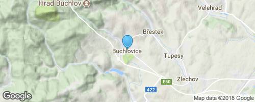 Buchlovice</strong> mapa