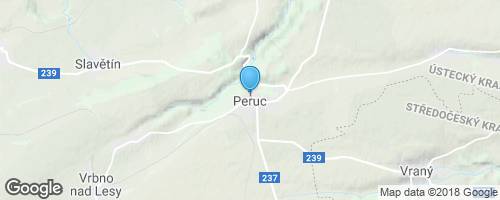 Okolím Peruce</strong> mapa