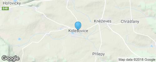 Kolešovice - zámek</strong> mapa