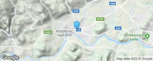 Zámek v Klášterci nad Ohří a něco navíc.</strong> mapa