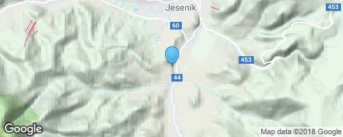 Jeseník - Čertovy kameny - Zlatý Chlum - Rejvíz</strong> mapa