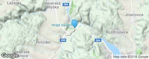 Podkomorskými lesy</strong> mapa