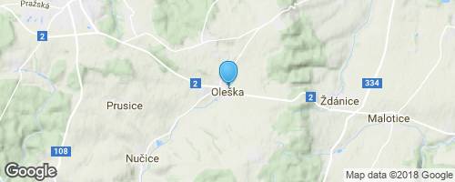 Vesnička Oleška</strong> mapa