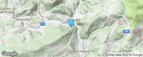 procházka na Terezínku</strong> mapa