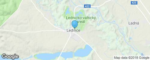 Lednice</strong> mapa
