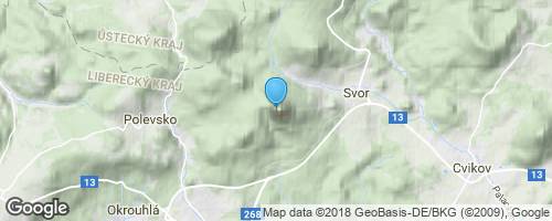 Klíč k Lužickým horám</strong> mapa
