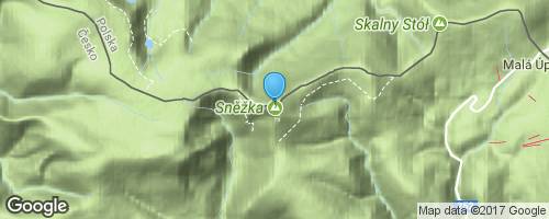 Sněžka</strong> mapa
