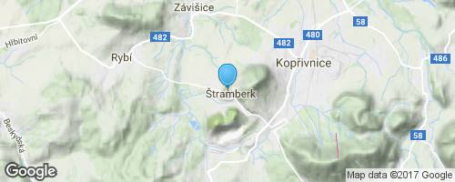 Štramberská trůba</strong> mapa