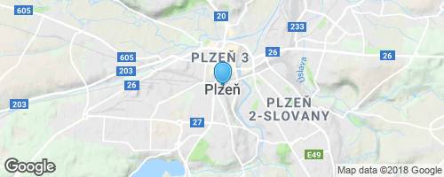 Vydejte se s rodinou do Plzně za dobrodružstvím a zábavou mapa