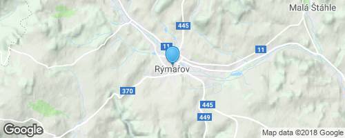 Rýmařov - pivovar Excelent</strong> mapa