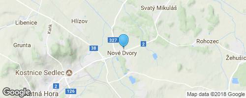 Nové Dvory u Kutné Hory-klášter</strong> mapa