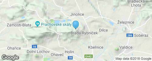 Rumcajsova jeskyně v lese Řáholci</strong> mapa