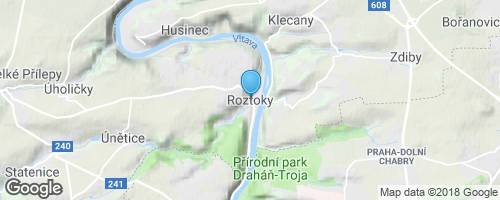 Levý Hradec</strong> mapa