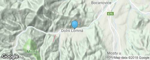 Dolní Lomná</strong> mapa