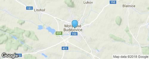 Výlet vlakem do Moravských Budějovic ke sv. Vítu</strong> mapa