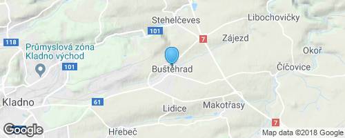 Za Otou Pavlem do Buštěhradu</strong> mapa