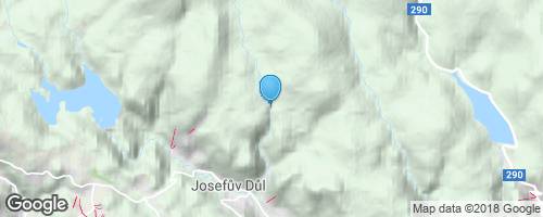 Vodopády Jedlová</strong> mapa