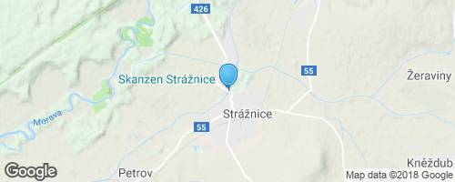 předvánoční skanzen ve Strážnici</strong> mapa