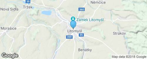 Zámek Litomyšl</strong> mapa