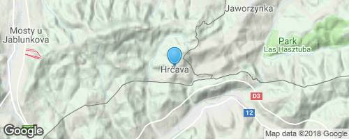 Jedním krokem ve třech státech - trojmezí Hrčava</strong> mapa