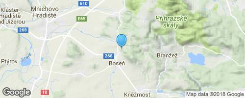Dětská naučná stezka Drábskými světničkami</strong> mapa
