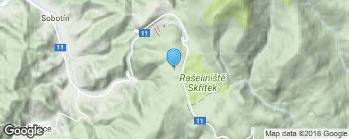 Skřítek, hraniční kameny a jejich černí bratři („horní“ Černé kameny)</strong> mapa