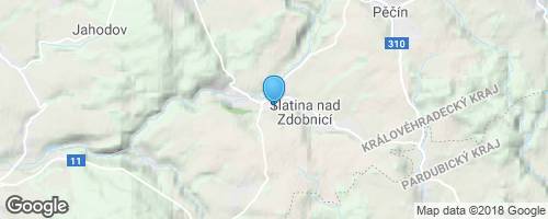 Slatina nad Zdobnicí</strong> mapa
