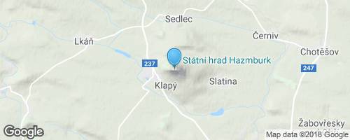 Hrad Házmburk</strong> mapa