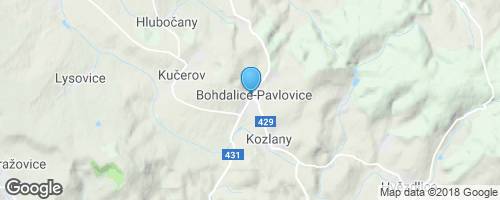 Carské slavnosti v Bohdalicích</strong> mapa