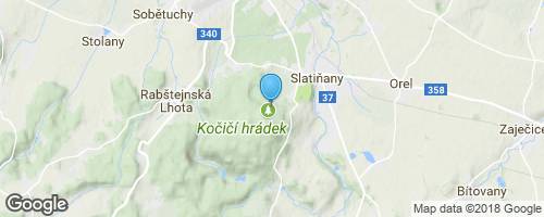 Do Slatiňan na vyhlídkovou věž Chlum</strong> mapa