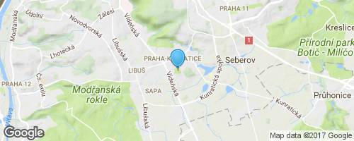 Kunratický zámecký park</strong> mapa